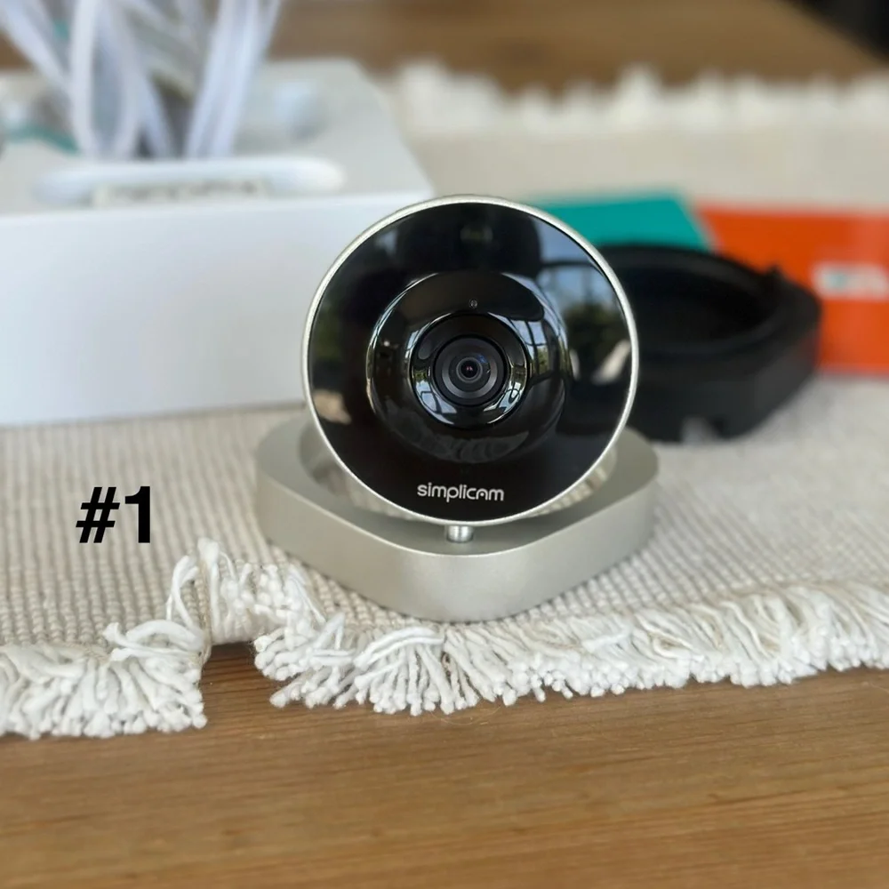 SimpliCam+ Powered By Closeli Indoor HD Wi-Fi Security Camera